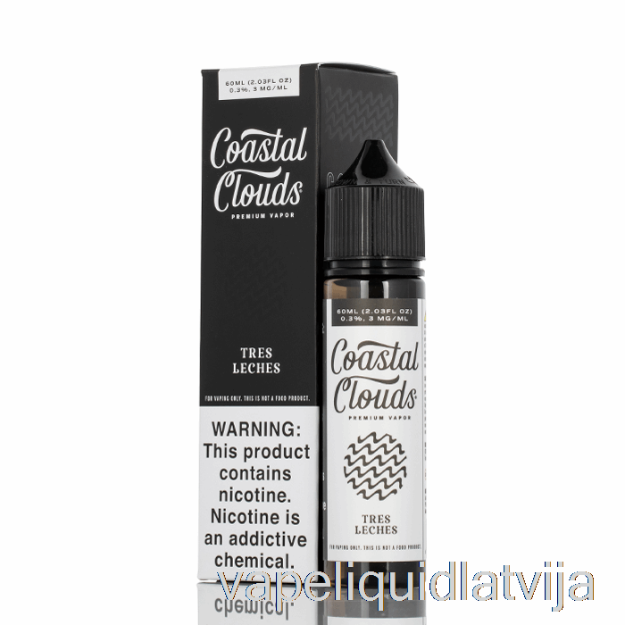 Tres Leches - Piekrastes Mākoņi Co. - 60 Ml 0mg Vape šķidruma